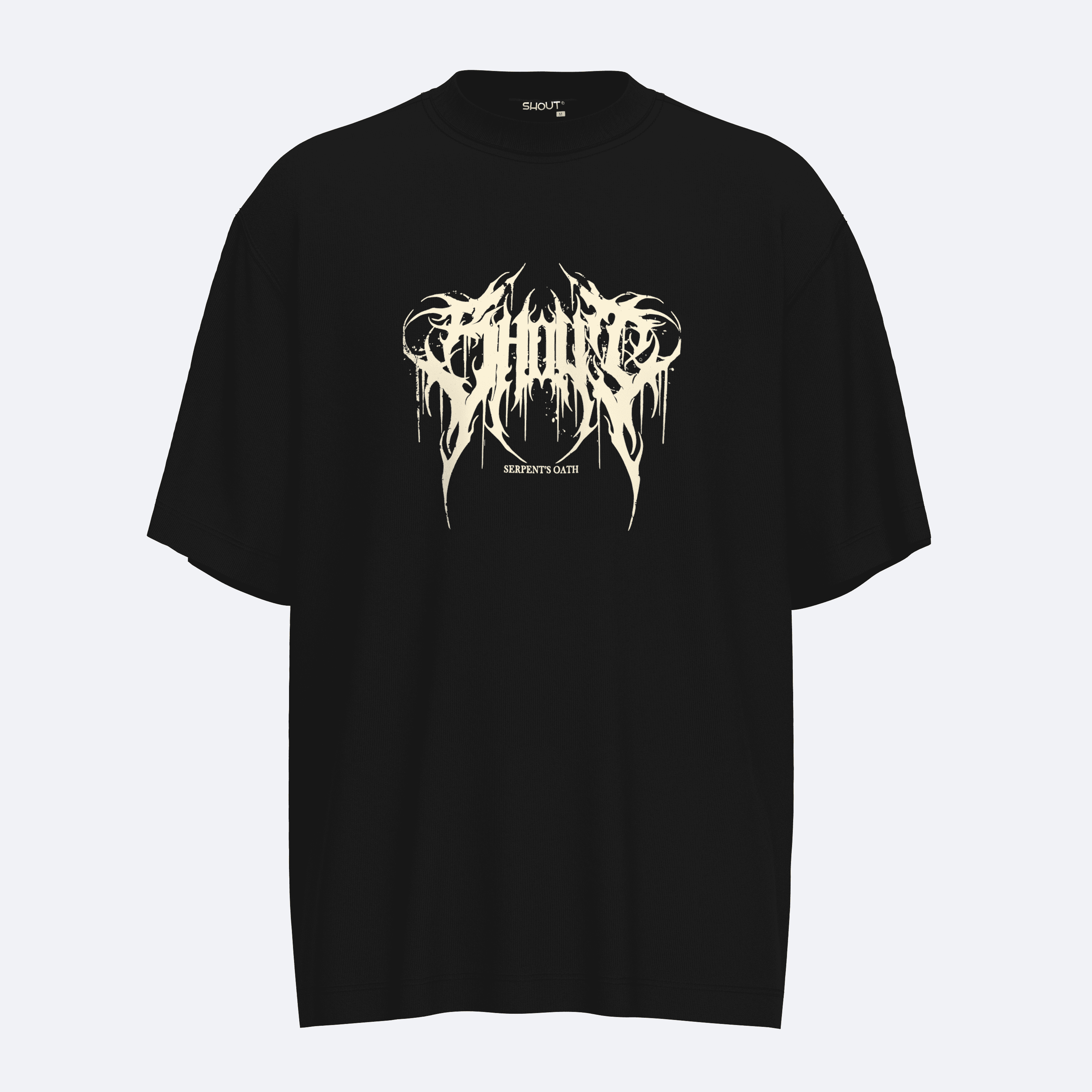 Shout Oversize Serpents Oath Unisex Tişört